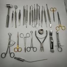 Sterilised dental implant equipment